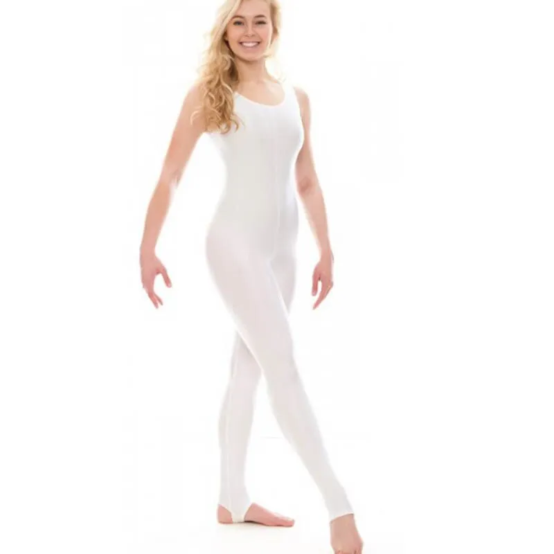 Sleeveless Spandex Women Step On Foot Tank Yoga Suit