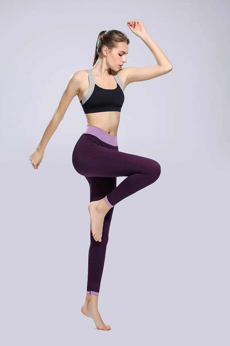 Sport High Waist Gym Clothes Running Pants