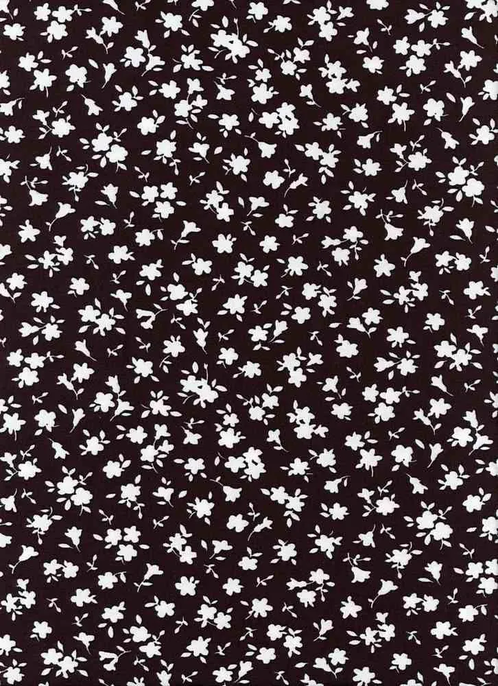 SUPER SOFT POLYESTER SPANDEX DBP / DTY BRUSHED DITSY FLORAL [NFF210517-009]