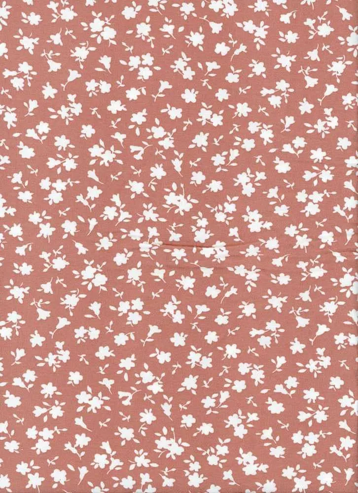 SUPER SOFT POLYESTER SPANDEX DBP / DTY BRUSHED DITSY FLORAL [NFF210517-009]