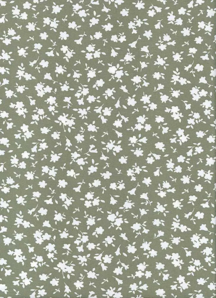 SUPER SOFT POLYESTER SPANDEX DBP / DTY BRUSHED DITSY FLORAL [NFF210517-009]