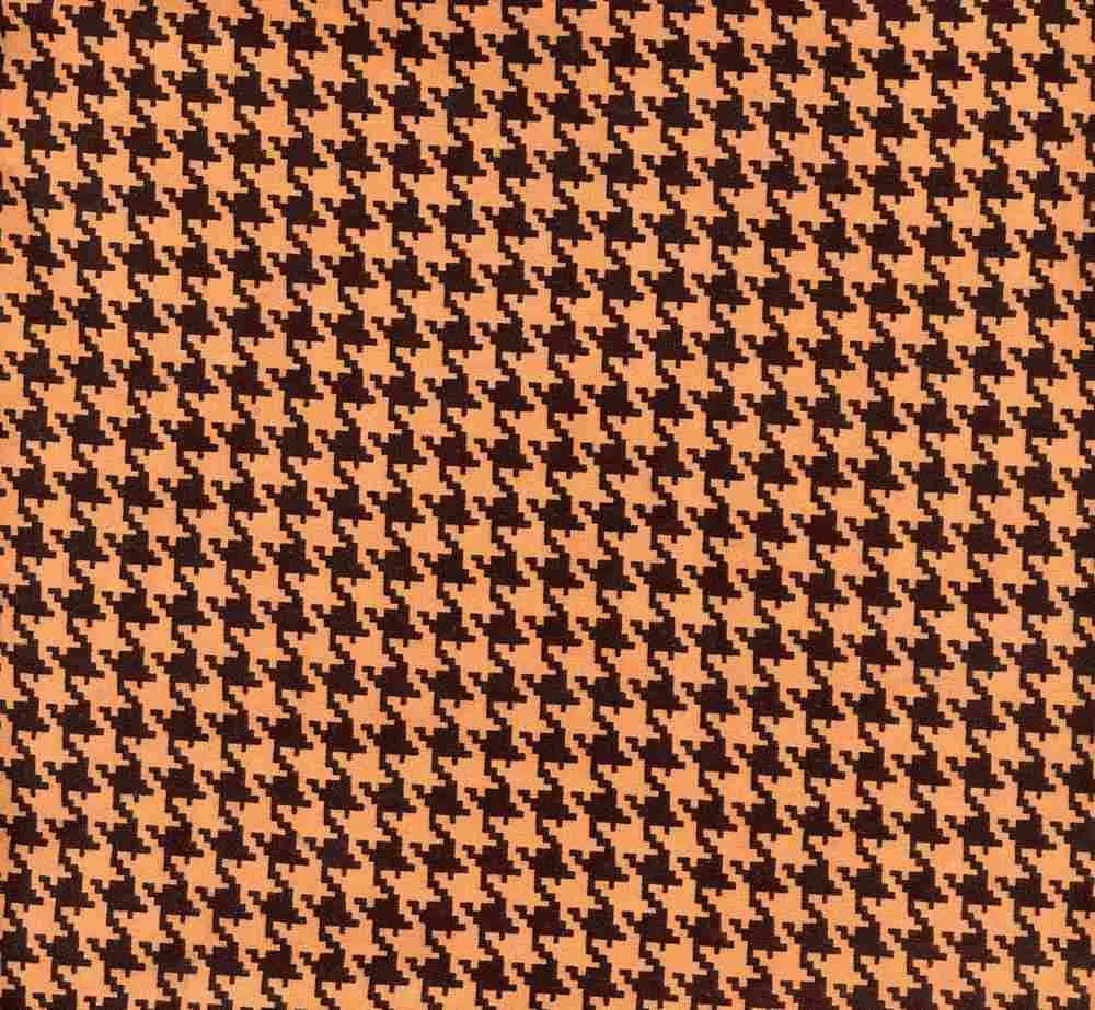 SUPER SOFT POLYESTER SPANDEX DBP / DTY BRUSHED HOUNDSTOOTH [NFG210310-009]