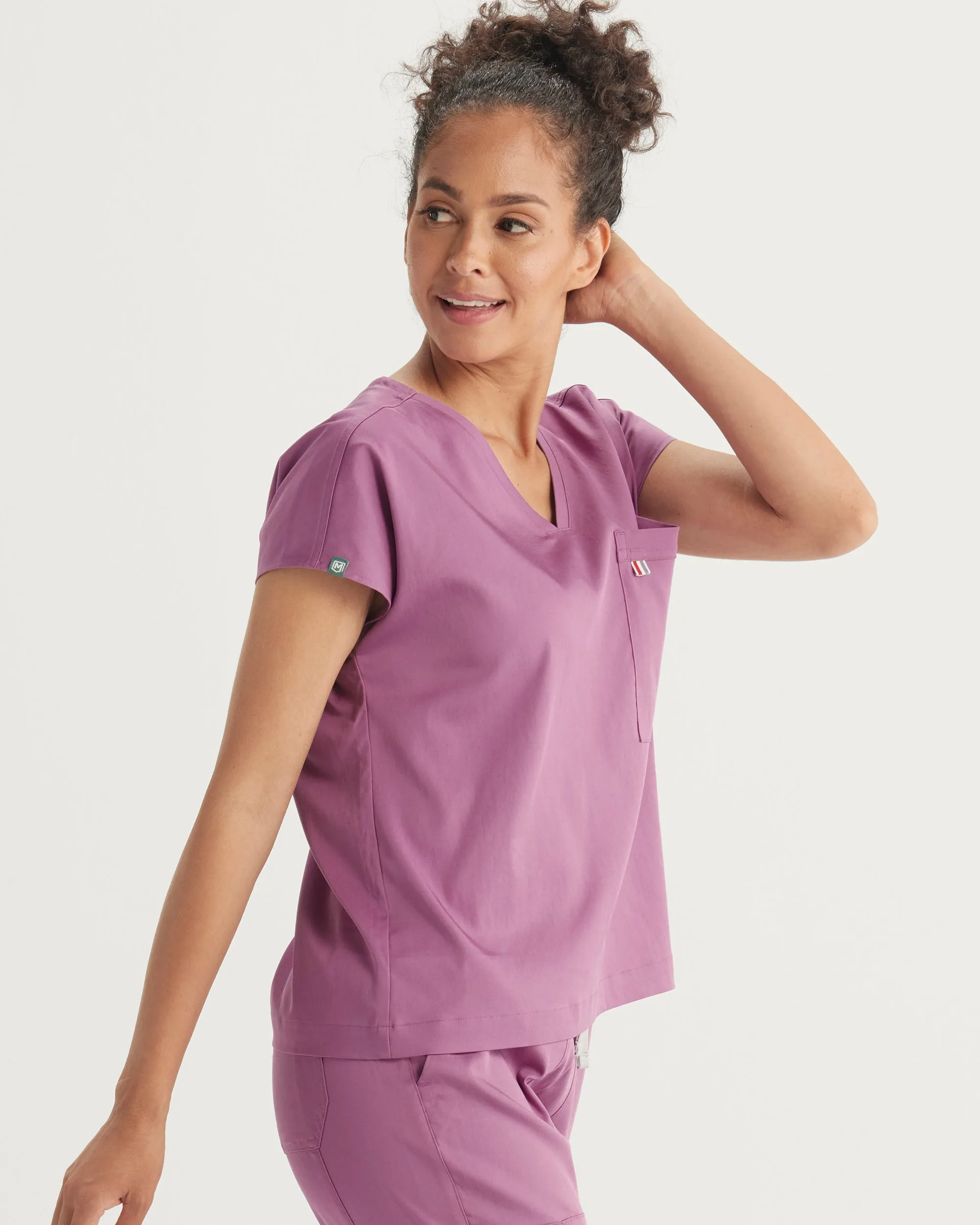 TENCEL™ Bell ‎ Relaxed Scrub Top