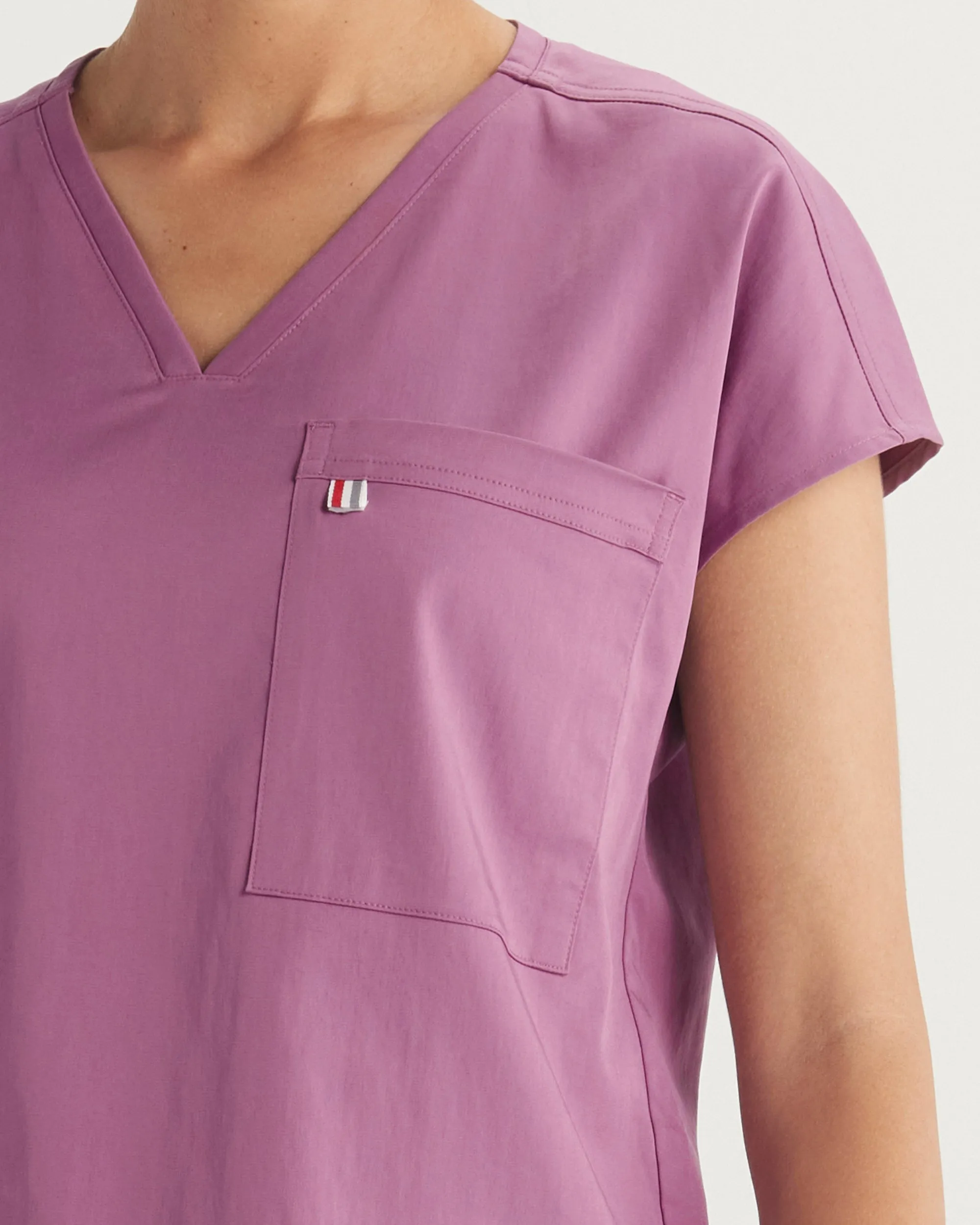 TENCEL™ Bell ‎ Relaxed Scrub Top