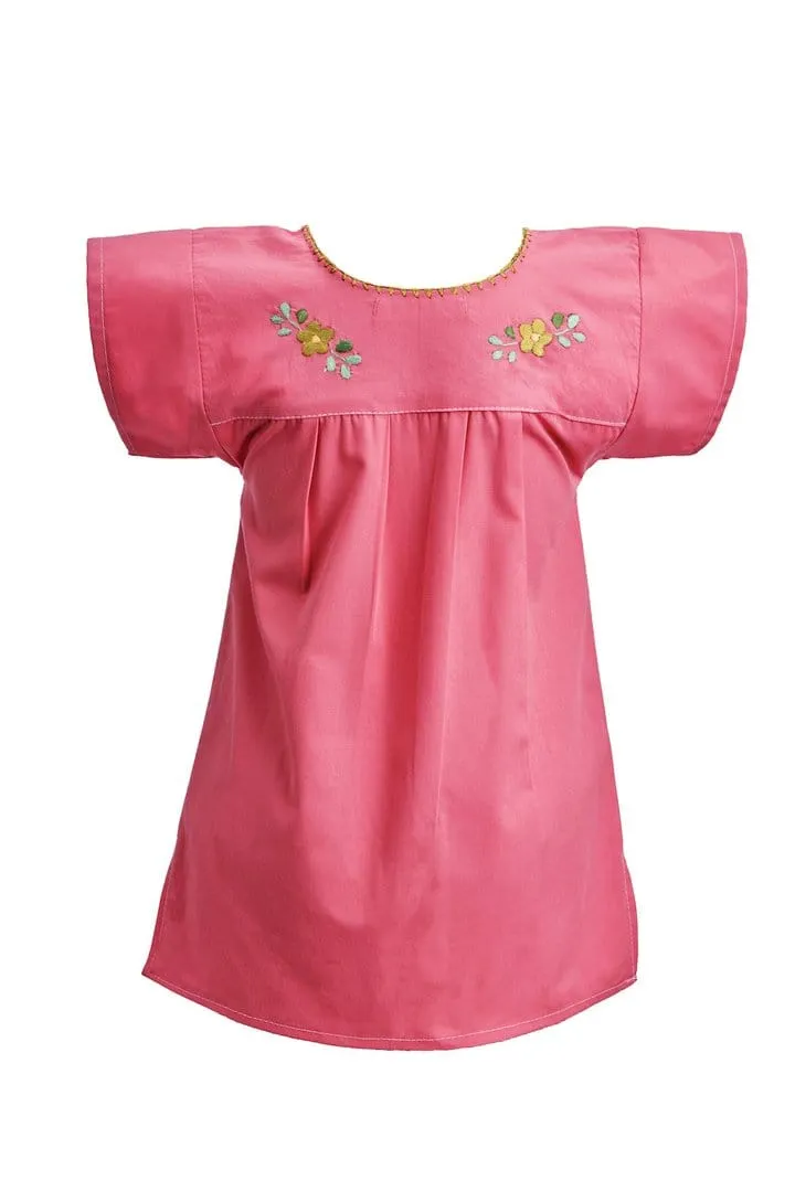 The Girls Coral Dress 8-10y - Santa Lupita