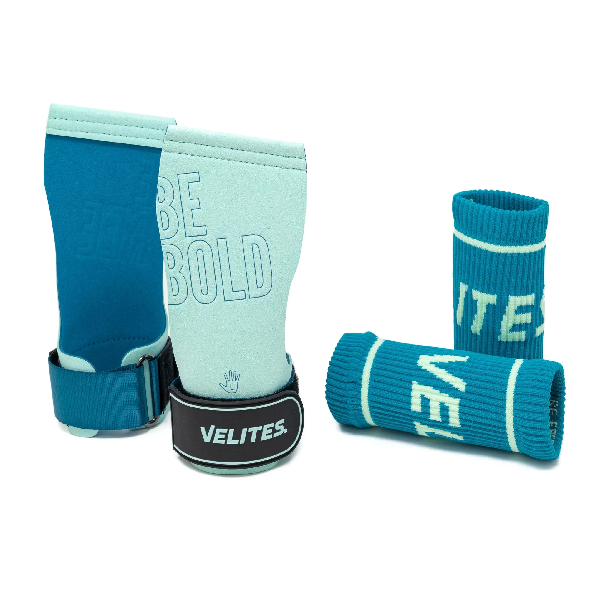 Velites Quad Pro Hand Grips Light Blue