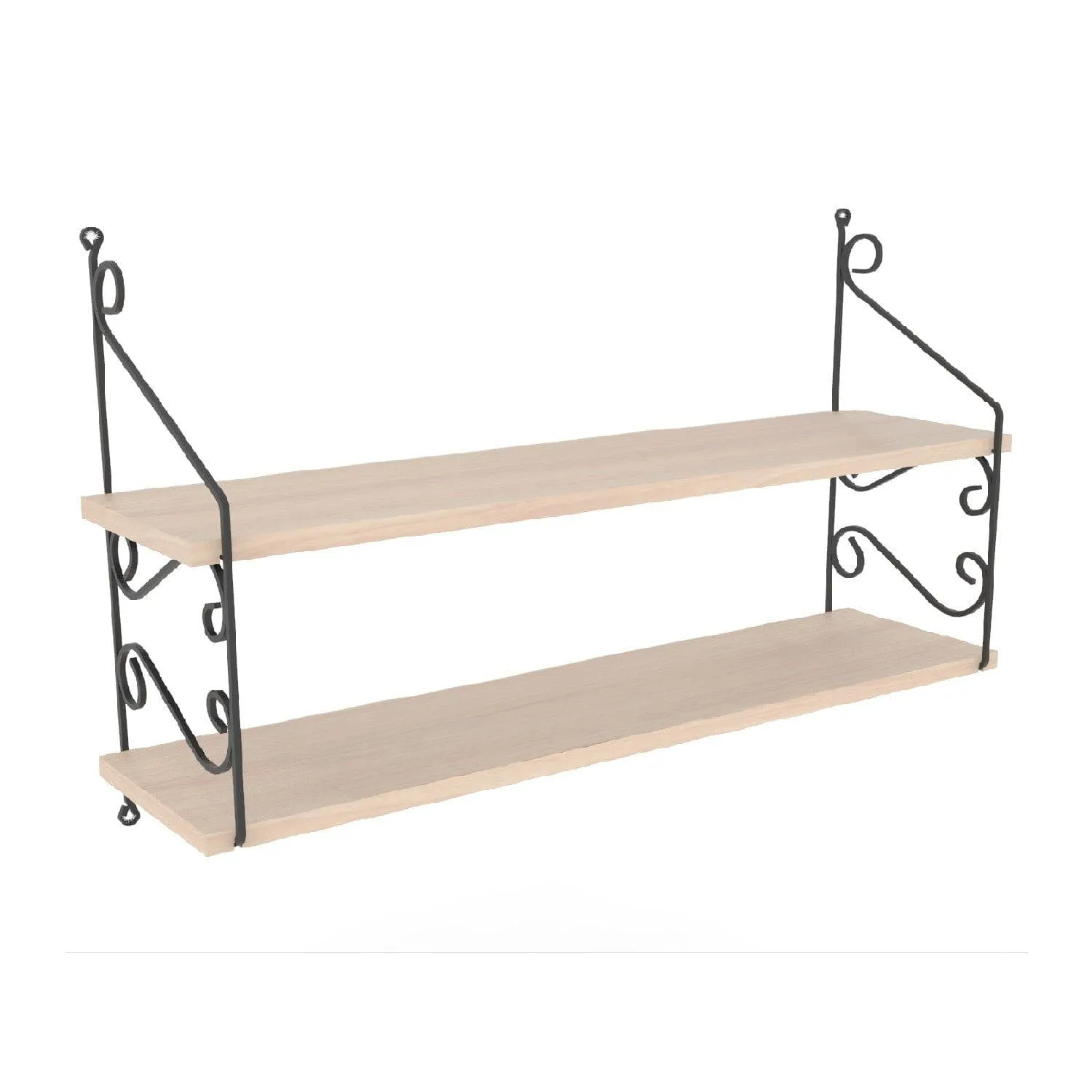 Wall Shelf Seramoni 2'li - Birch