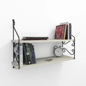 Wall Shelf Seramoni 2'li - Birch